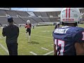 🚨 Jackson State Football Spring Game warmup clips