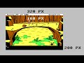 Scroll Fullscreen EGA-like Graphics using Basic on the C128. Much easier than on the C64