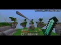 Minecraft Skywars controller (Raw Video Not edited)