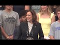 LIVE: VP Kamala Harris FIRST APPEARANCE Since News