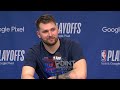 Mavericks guard Luka Doncic's post-game presser after their 105-101 Game 3 win over the Thunder