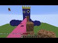 NOOB vs HACKER: I CHEATED In a RAINBOW FRIENDS Minecraft Build Challange! (Blue)