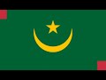 Historical flags of Mauritania