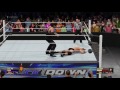 WWE 2K16 1st match I played 10/26/15