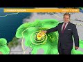 Hurricane Beryl nears landfall south of Cancun Mexico