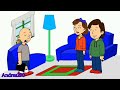 Caillou and Rosie Gets The Platinum Cards/Ungrounded