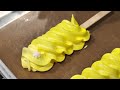 The process of making the most popular variety of meringue cookies in Korea - Korean street food