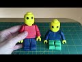 Sculpt with me this fondant LEGO mini figures (no voiceover tutorial)