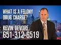 What is a felony drug charge?