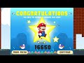 The Adventure of Super Mario Water (Flash game) Walkthrough [No Deaths]
