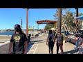 [4K] Downtown San Diego, California USA - Walking Tour of Seaport Village, USS Midway, Embarcadero 🎧