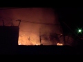 Warehouse Burning Down