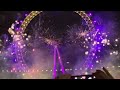 London Eye fireworks.. welcoming 2024. Happy new year #londoneye #newyear2024 #london #fireworks