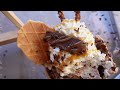 Chocolate Fudge Rolled Ice Cream, Fudge, Ice Cream Rolls, Peanut butter Ice Cream