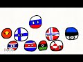 Countryballs learn with china