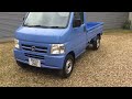 Honda Acty Pickup Finished In Blue