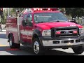 LAFD Fast Response 11, Engine 11, & Rescue 11 (reserve) Responding