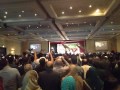 PTI Glasgow Jalsa, Pakistan National anthem by Janoon Salma