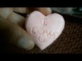 39. How to carve in soap Heart sculpture