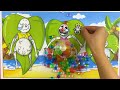 💛 Rescue zookeeper family pregnant at the beach 💛 Zoonomaly blind bags  - MurMur craft