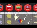Countries Map Look Like Things From Different Countries