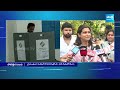 Kesineni Nani, Kesineni Swetha Casts Vote | AP Election 2024 Live Updates | @SakshiTV
