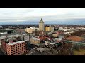 High Falls in Rochester NY - 4K Drone Footage