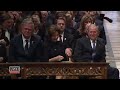 Lip Reader Reveals What Top Leaders Said During President Bush’s Funeral