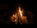 焚火 4K / 6H real time bonfire, March by Takibi Film.