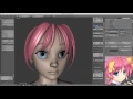 How to Model Cartoon-Style Hair in Blender - Bezier Curves Tutorial