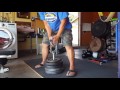 One arm deadlift 115 lb (52.2 kg)