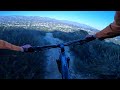 Double run down one of my fave unsanctioned MTB  trails in the Verdugo's