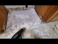 How to get linoleum off a subfloor