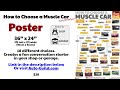 How to Choose a Muscle Car (Poster)