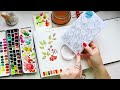 🎉🎉 BOTANICAL Watercolour Month Day 17 | Step by Step Tutorial JUL 2024