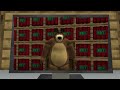 MASHA and The BEAR vs Security House in Minecraft Challenge Maizen JJ and Mikey