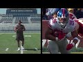 RB Drills with Saquon Barkley to Improve Agility & Ball Security!