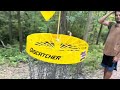 Doubles round at Yellow Jacket Disc Golf course