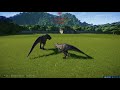 Allosaurus VS T-Rex - Jurassic World Evolution