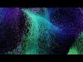 360 Degree Video - 2 000 000 Particles. Particle Simulation with Smoke Flow