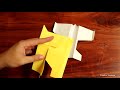 Origami pesawat luncur terbang jauh mudah
