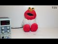 Overvolting toys! #13. (Tickle me) Elmo has gone insane