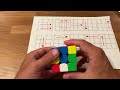 Learn how to solve a Rubik’s cube in 1 minute day 1