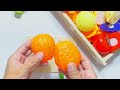 Satisfying Video ASMR | Cutting Plastic Fruits And Vegetables With Squishy #84