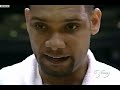 NBA On ABC - MVP Tim Duncan Battles Shaq! Spurs @ Lakers 2003 WCSF G6