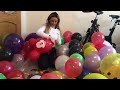 BLOWING UP 100 different themed balloons