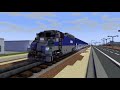 Oxnard Train Crash in Minecraft Animation