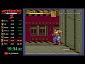 SOLO: Max Normal Speedrun 23:29 (Streets of Rage 2)