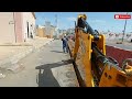 JCB construction work in Saudi Arabia