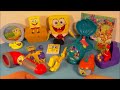 2014 NICKELODEON'S SPONGEBOB SQUAREPANTS SET OF 8 McDONALD'S HAPPY MEAL COLLECTION VIDEO REVIEW